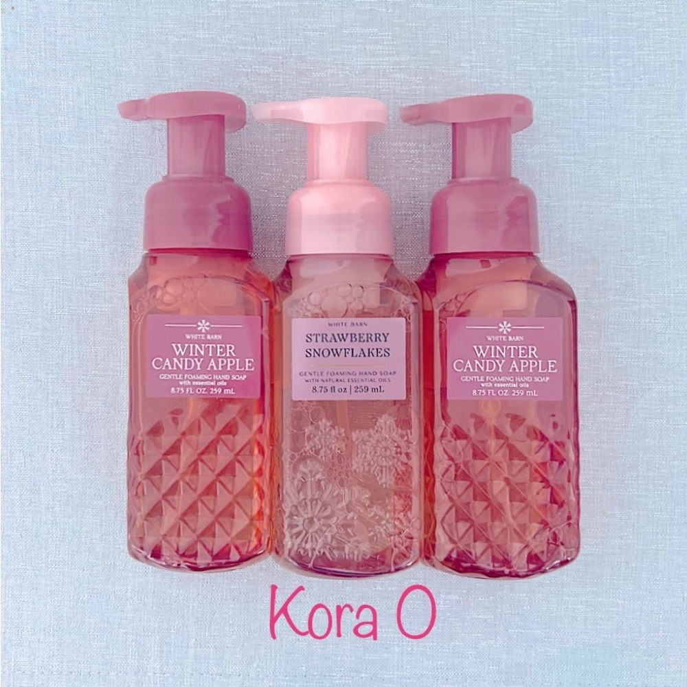 BBW Holiday Foaming Hand Soaps NEW